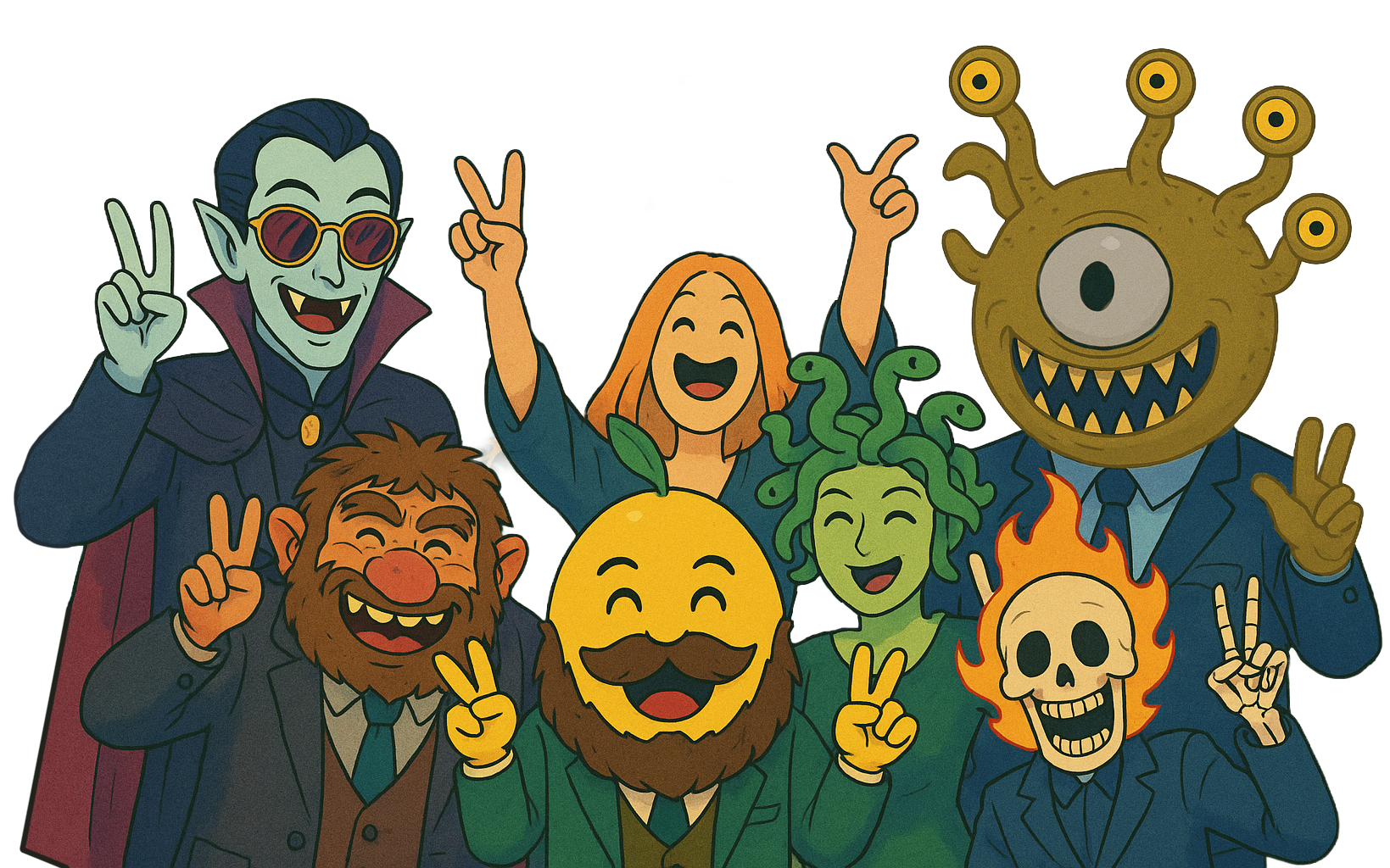 Hideous Monster Team