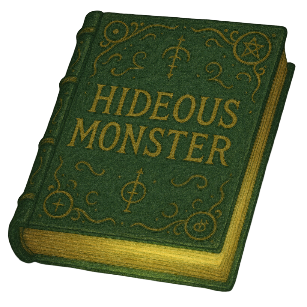 Hideous Monster History Book